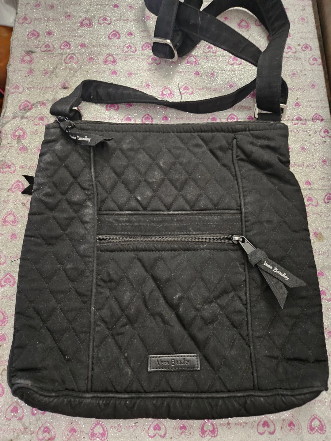Vera Bradley Black Quilted Crossbody Bag - photo 2