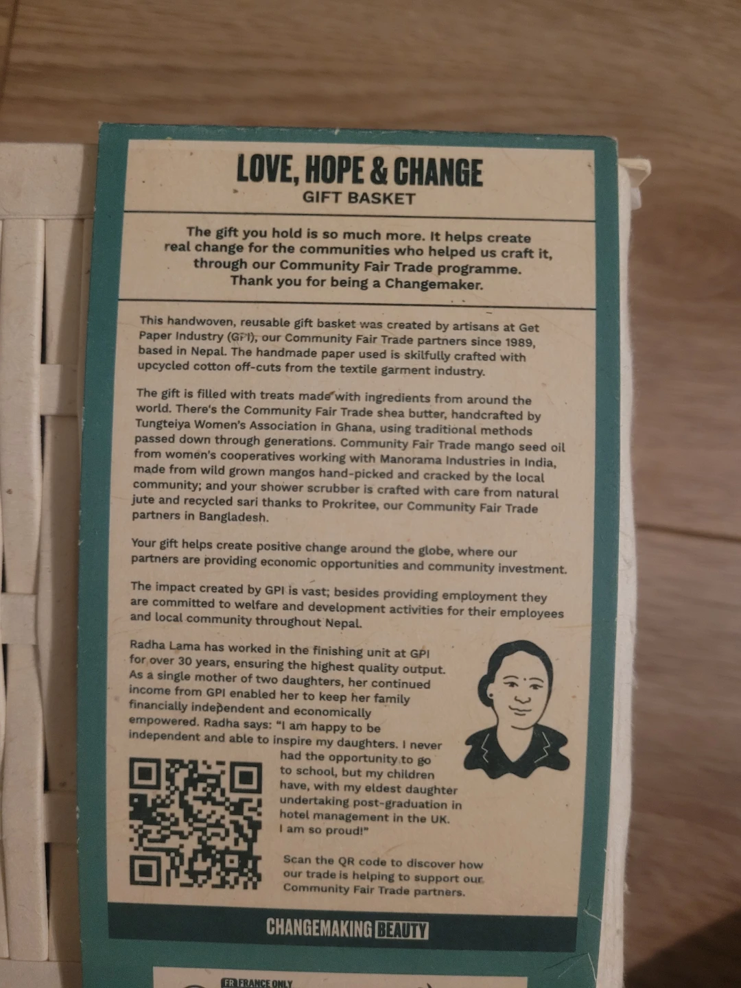 The Body Shop Love, Hope & Change Gift Basket - photo 2