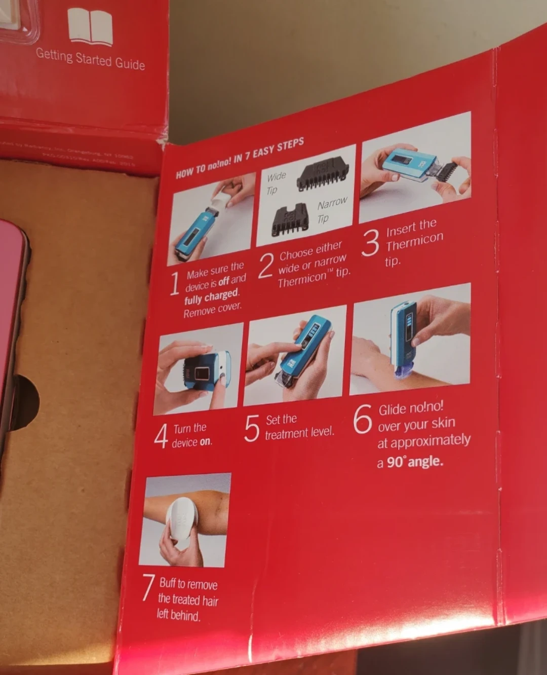 no!no! PRO Hair Removal Device - Pink - photo 4
