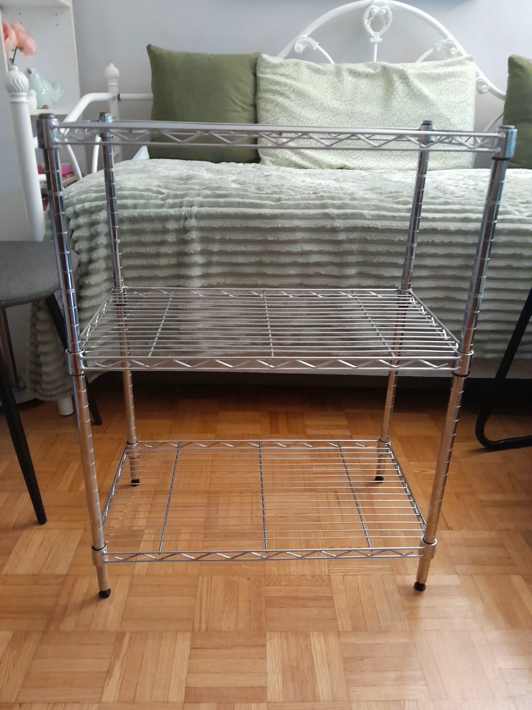3-Tier Wire Shelving Unit - photo 3