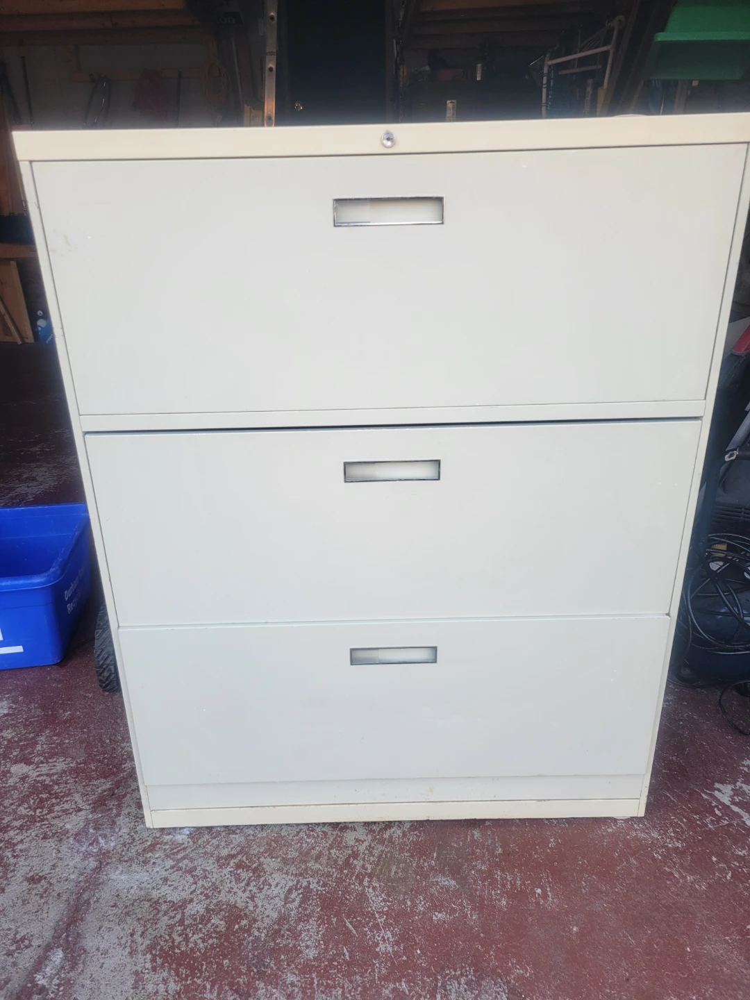 3-Drawer Metal Filing Cabinet