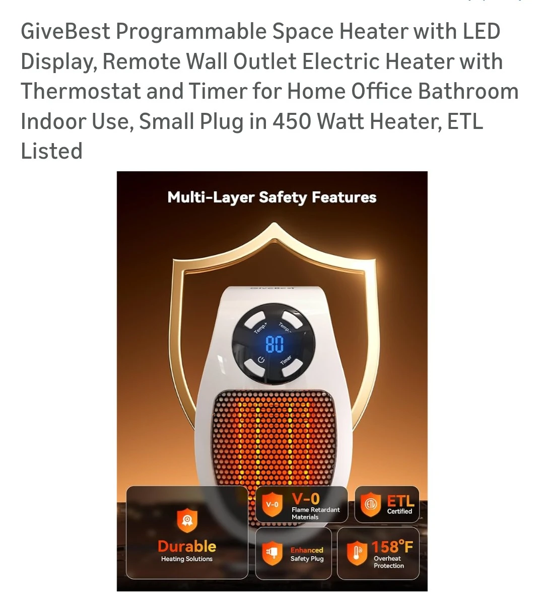 Portable heater*new* - photo 2