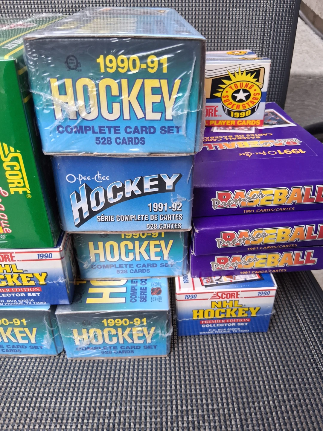 Cleaning out garage hockey cards - photo 4