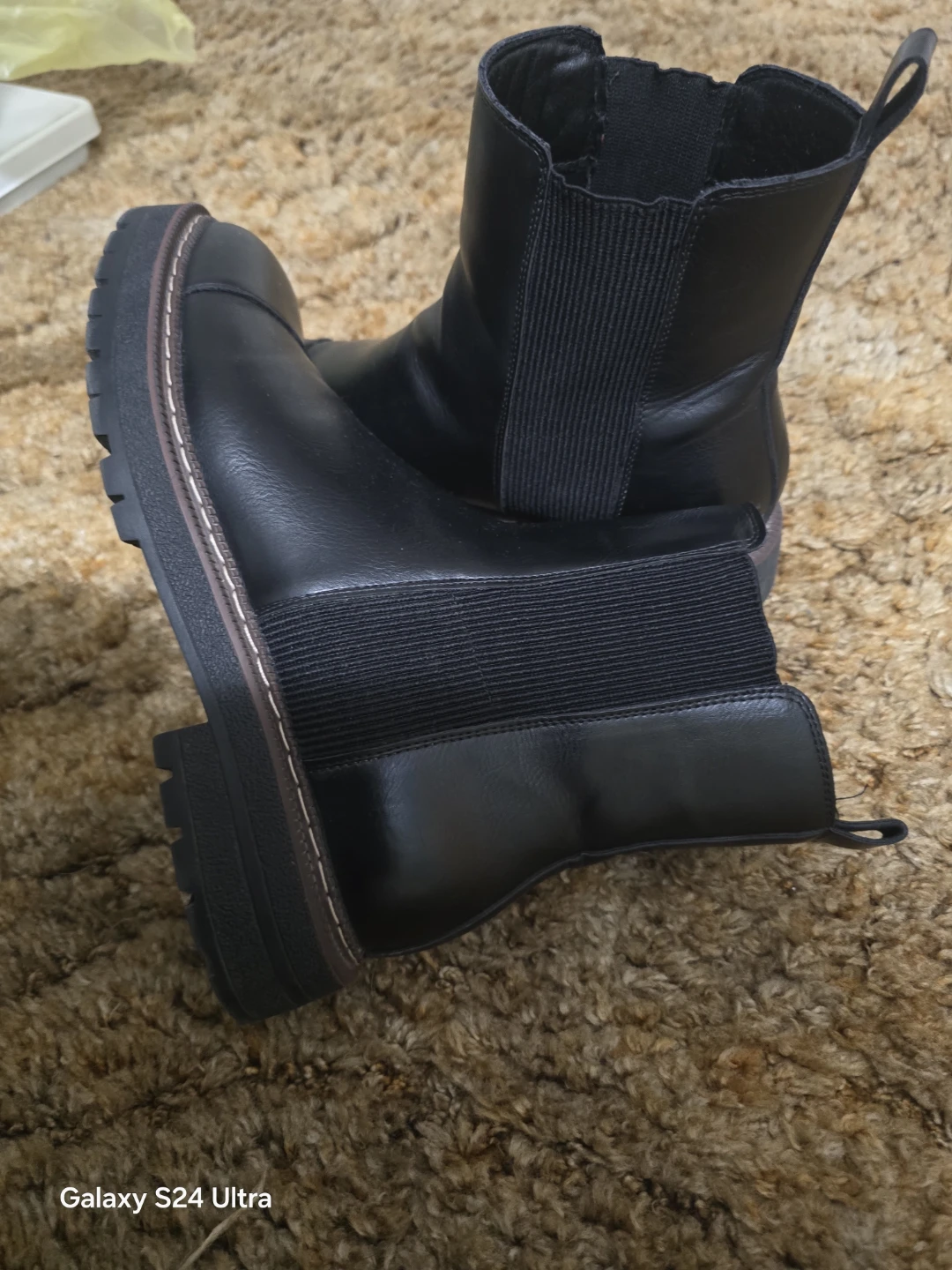 Athlefit Women's Black Chelsea Boots Size 11