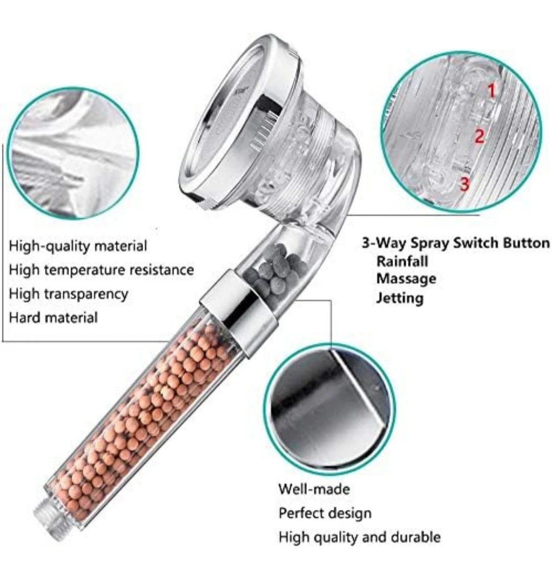 Nosame Shower Head, Filter Filtration High Pressure Water ... - photo 4