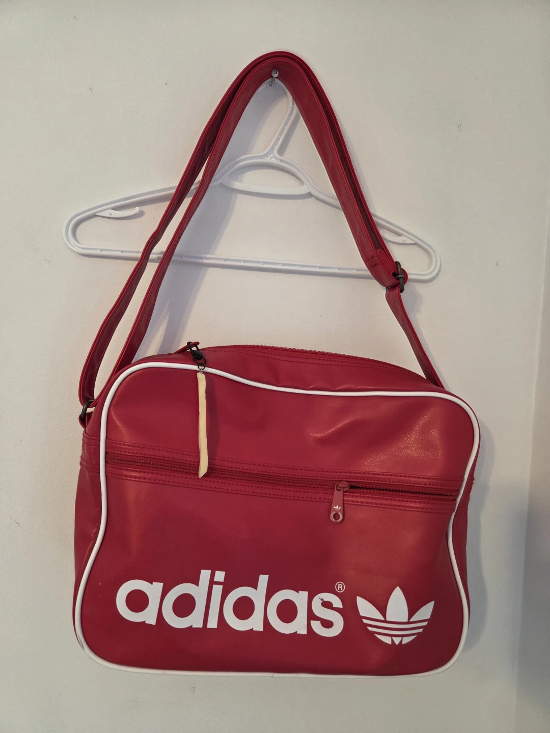 Red Adidas Messenger Bag $25