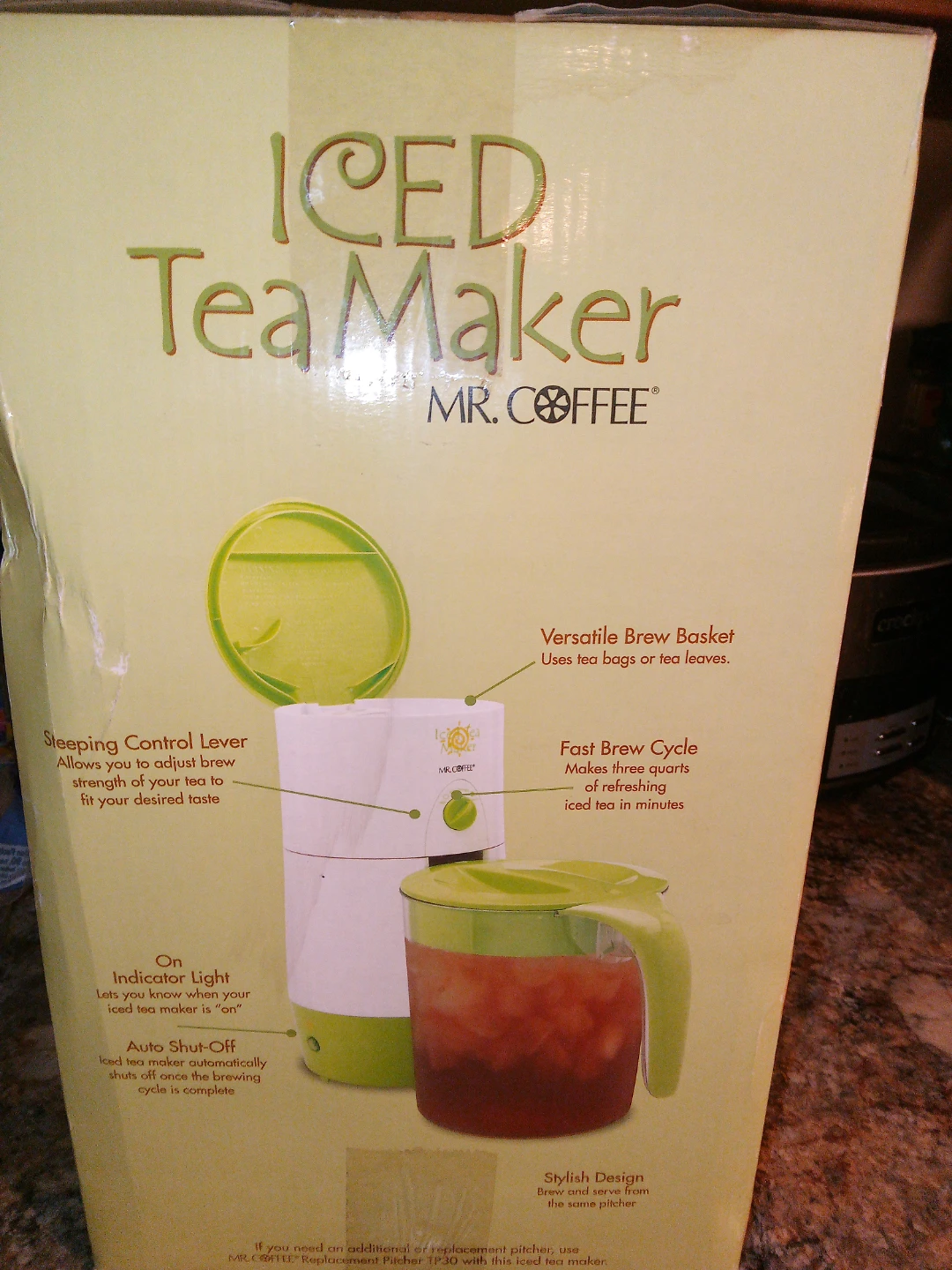Mr. Coffee iced tea maker - photo 2