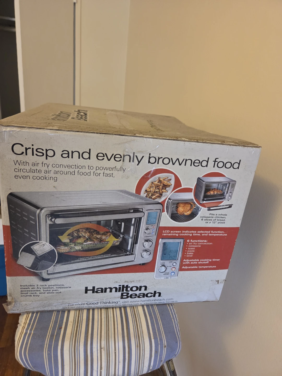 Hamilton Beach Sure-Crisp Digital Air Fryer