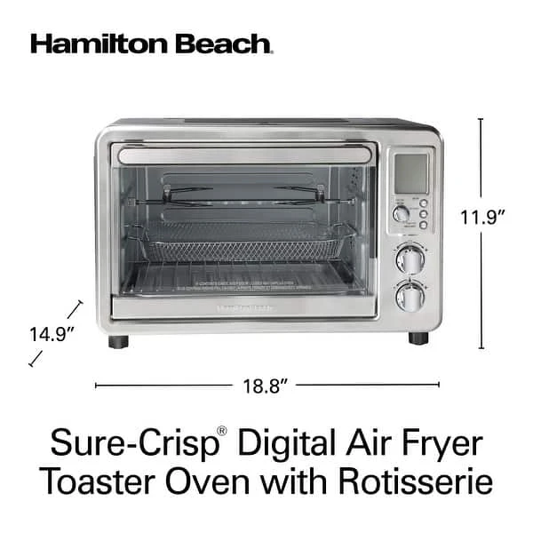 Hamilton Beach Sure-Crisp Digital Air Fryer - photo 3