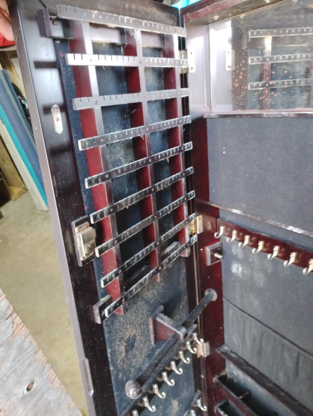 Standing Jewelry Armoire with Mirror - photo 2