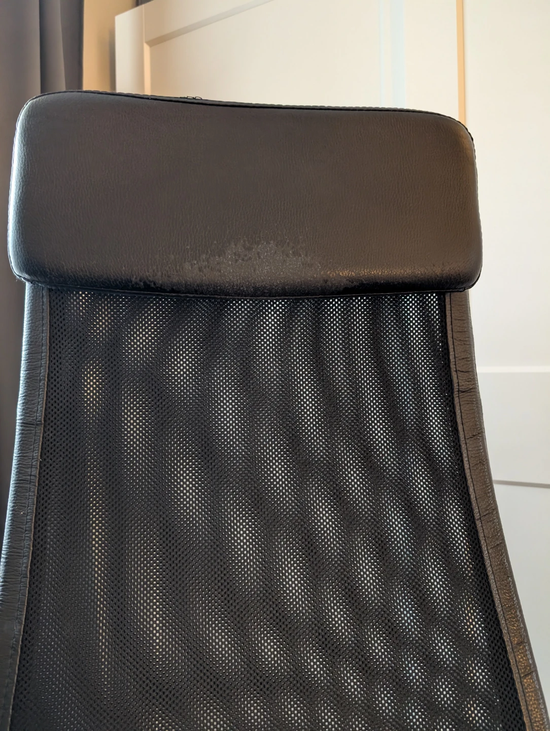 MARKUS office chair vissle grey LEATHER