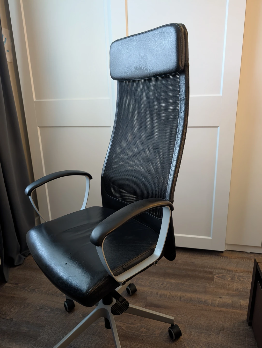 MARKUS office chair vissle grey LEATHER - photo 2