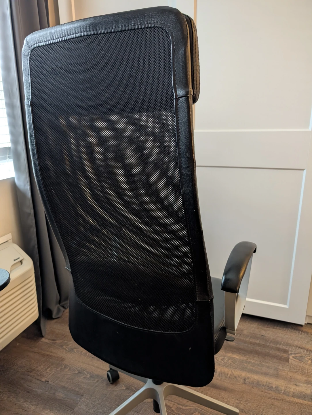 MARKUS office chair vissle grey LEATHER - photo 4