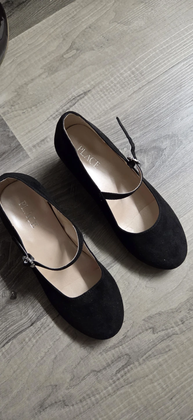 The Children's Place Black Suede Mary Jane Shoes - photo 2