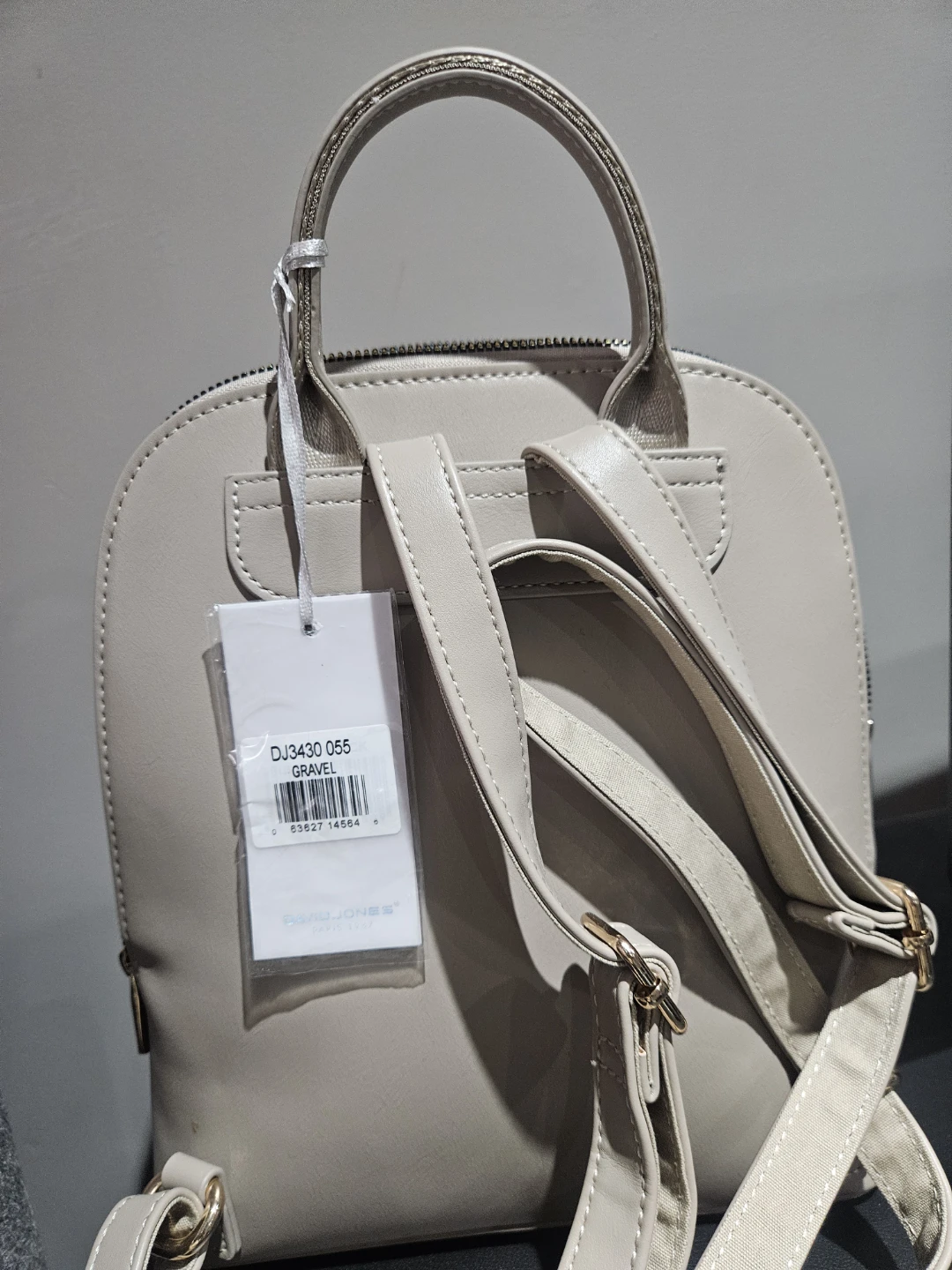 David Jones Paris Beige Backpack - photo 3