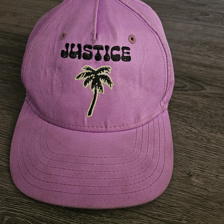 Justice Lilac Palm Tree Cap