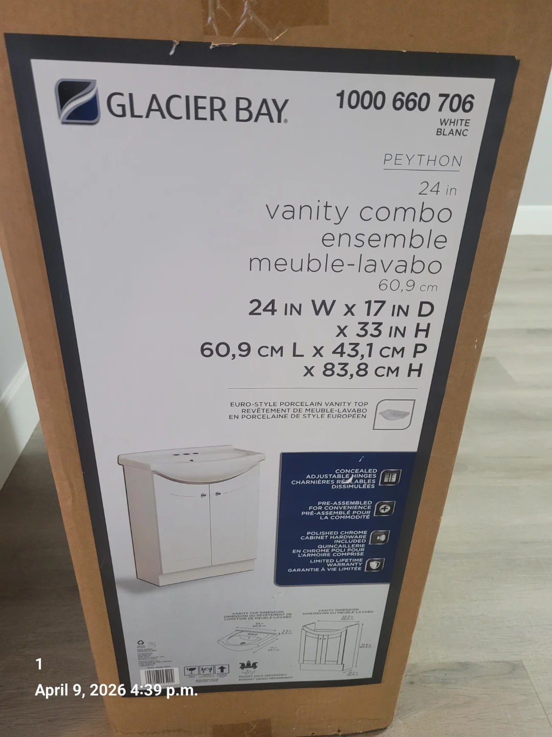 Bathroom vanity & sink - photo 2
