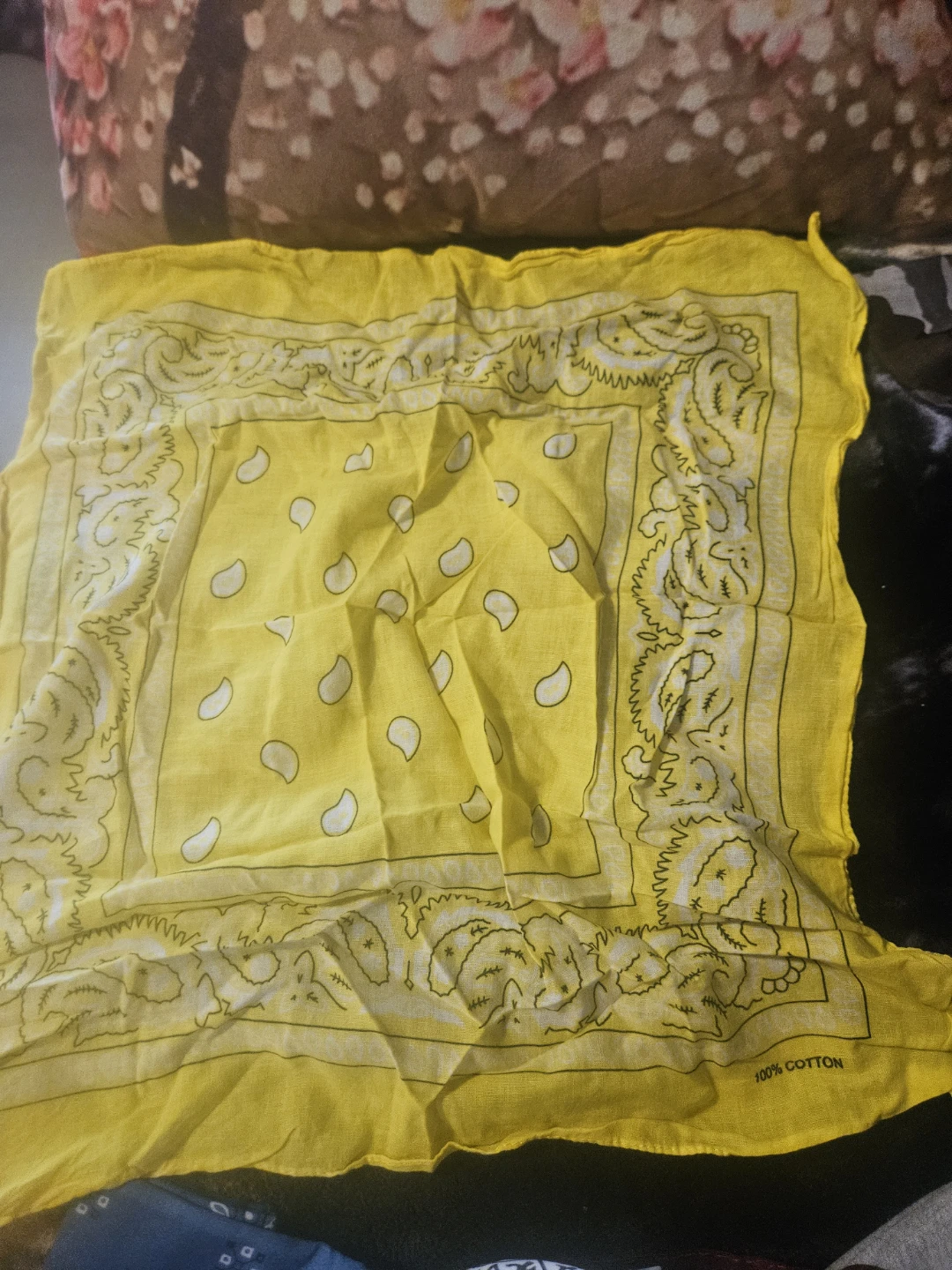 5 Bandanas - Paisley, Skull & Crossbones Patterns - photo 3