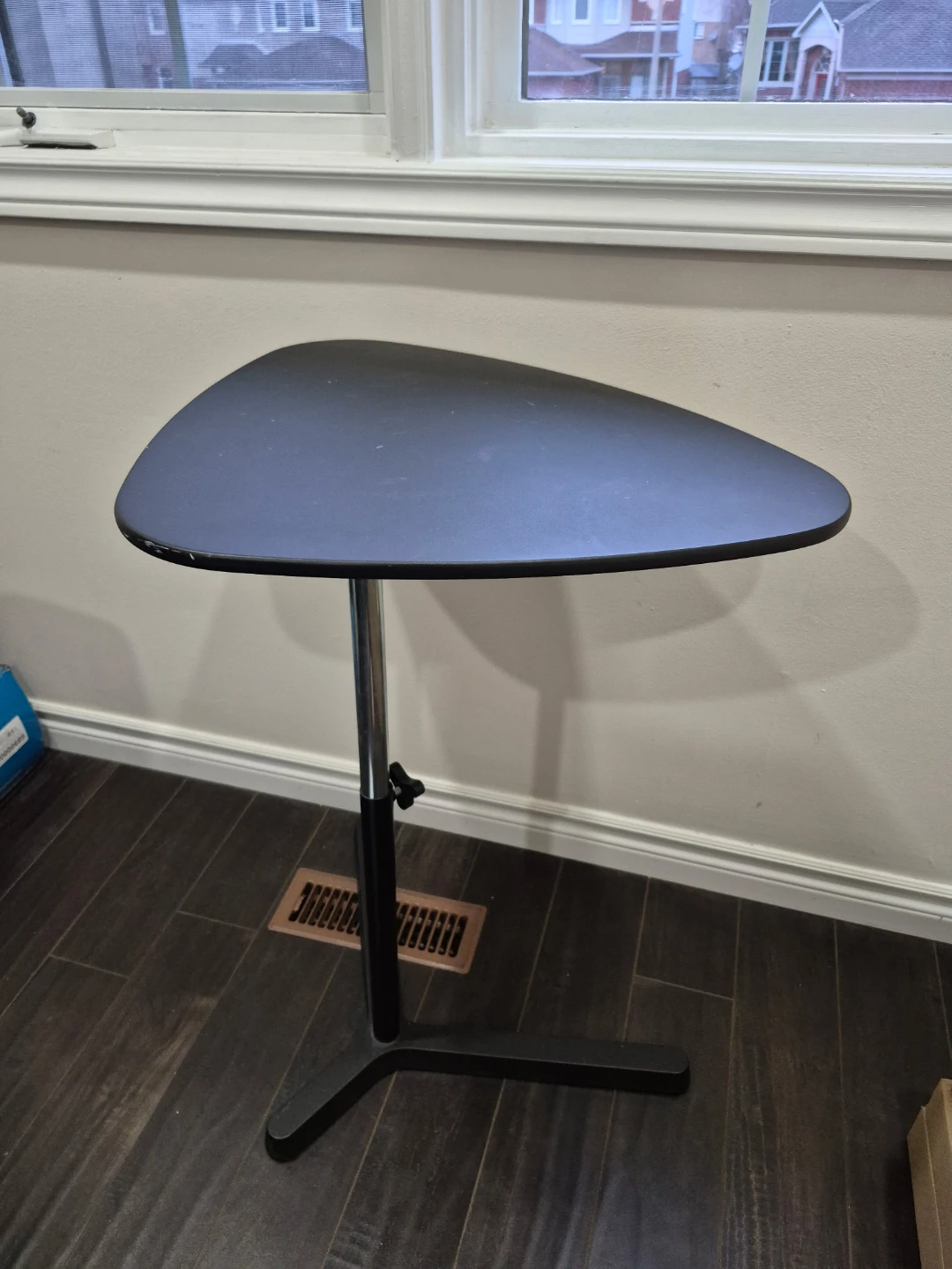 Adjustable Black Side Table - photo 2