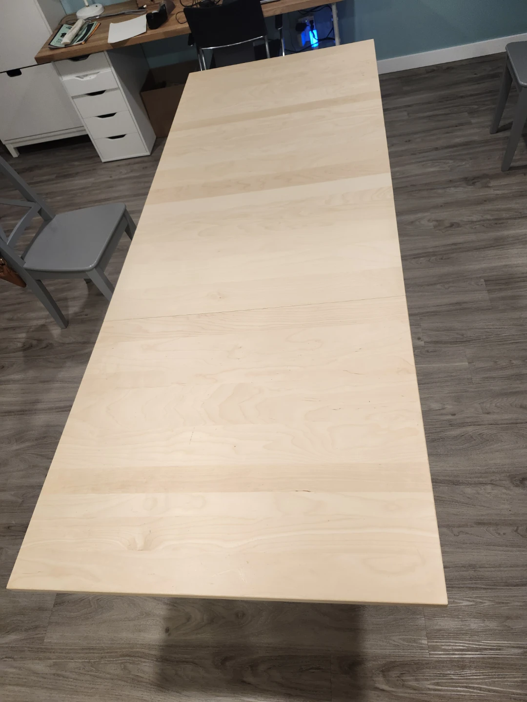 Extendable Dining Table - Light Wood