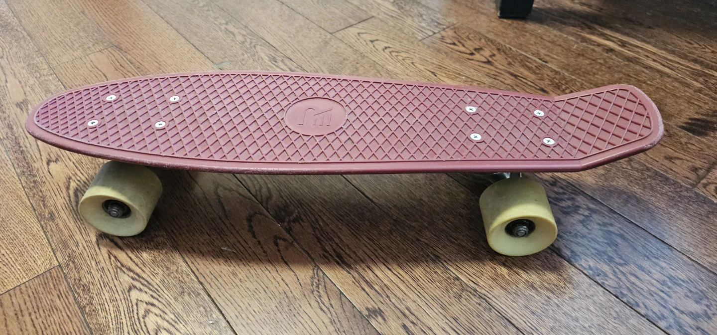 Red Penny Board Skateboard