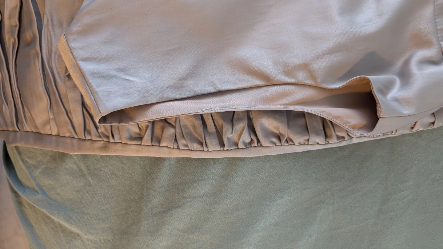 CADONE Ruched V-Neck Dress - photo 5
