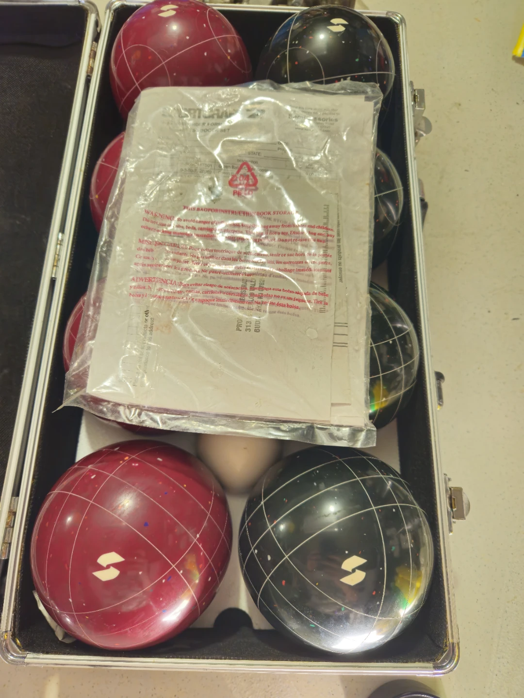 Sportcraft Bocce Ball Set with Case - photo 3