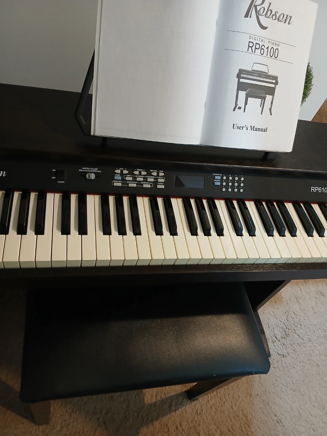 Robson RP6100 Digital Piano with User Manual | Karrot