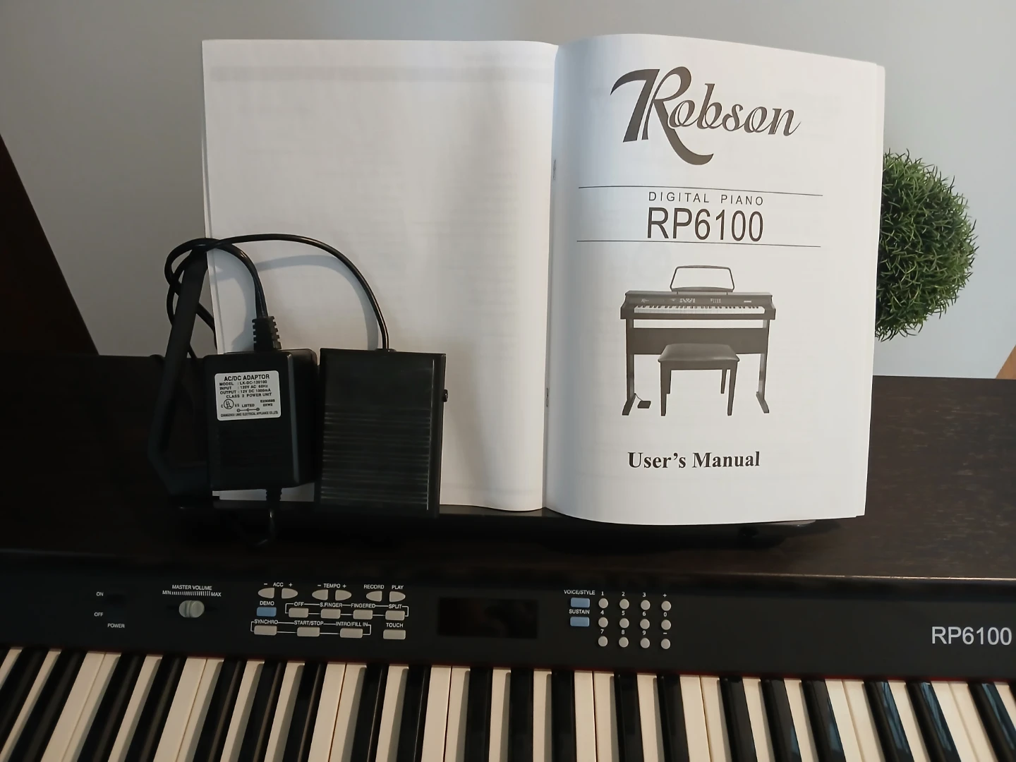 Robson RP6100 Digital Piano with User Manual - photo 3