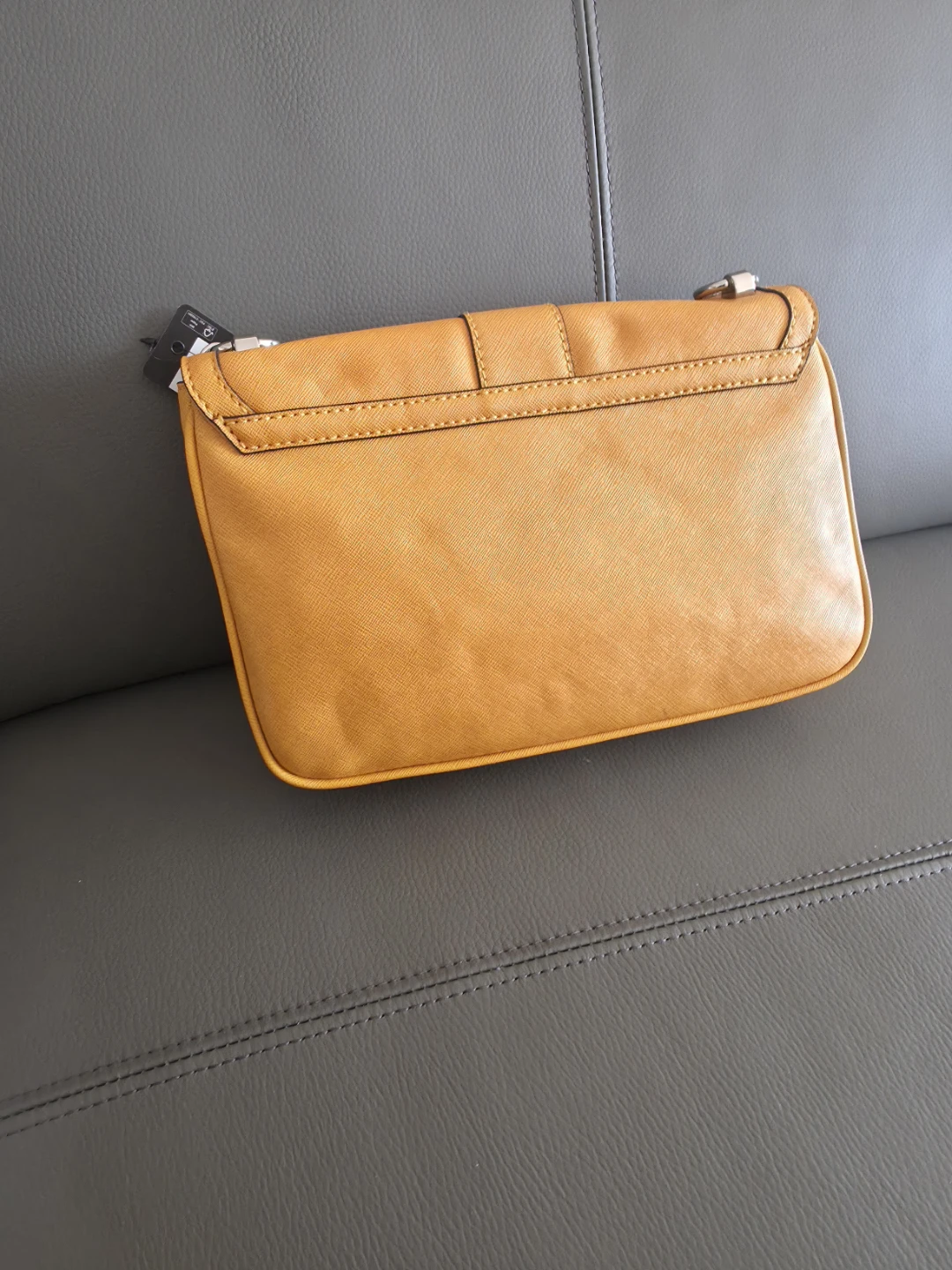 Guess Mustard Yellow Shoulder Bag