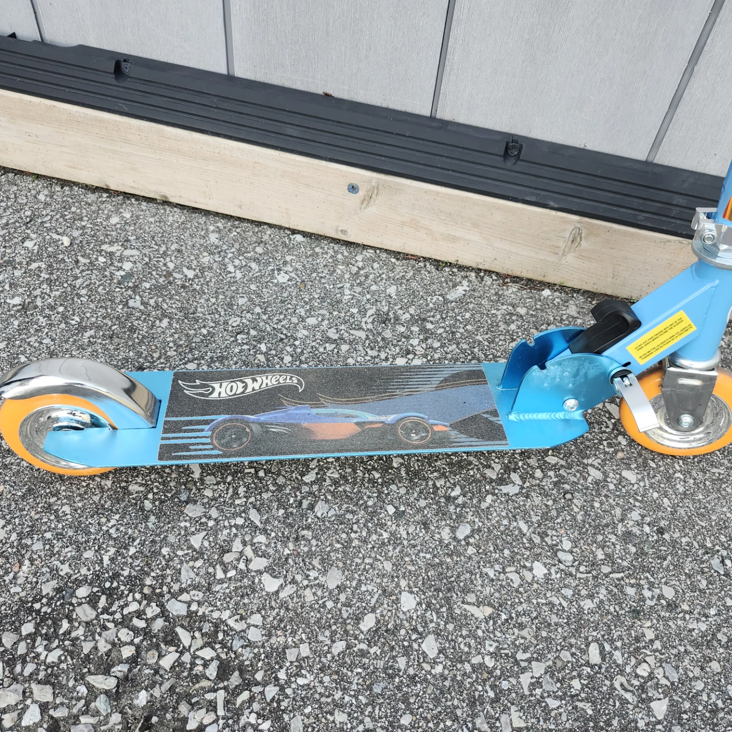 Hot Wheels Blue and Orange Kids Scooter - photo 2