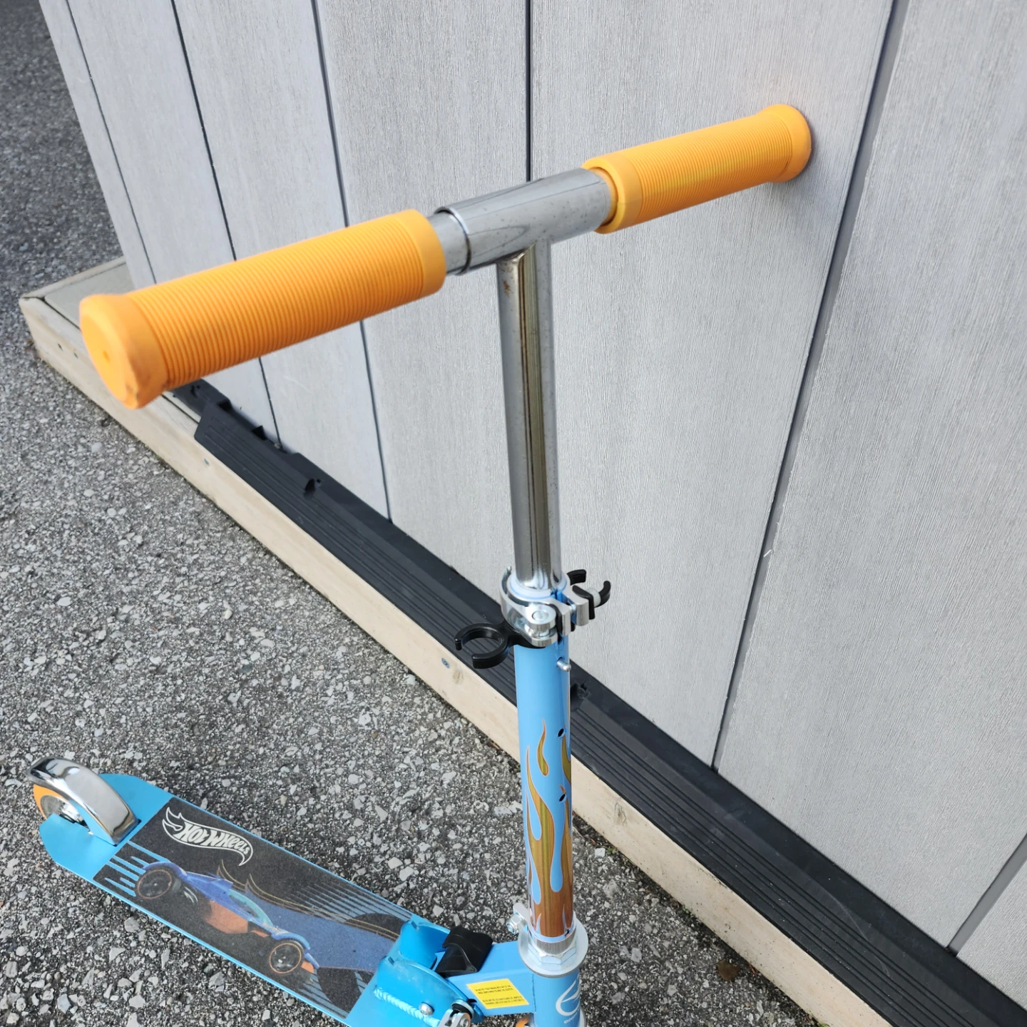 Hot Wheels Blue and Orange Kids Scooter - photo 3