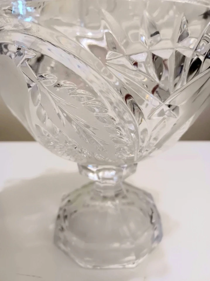 Unique West German Bayer Bavaria Frosted Crystal Candy - photo 4