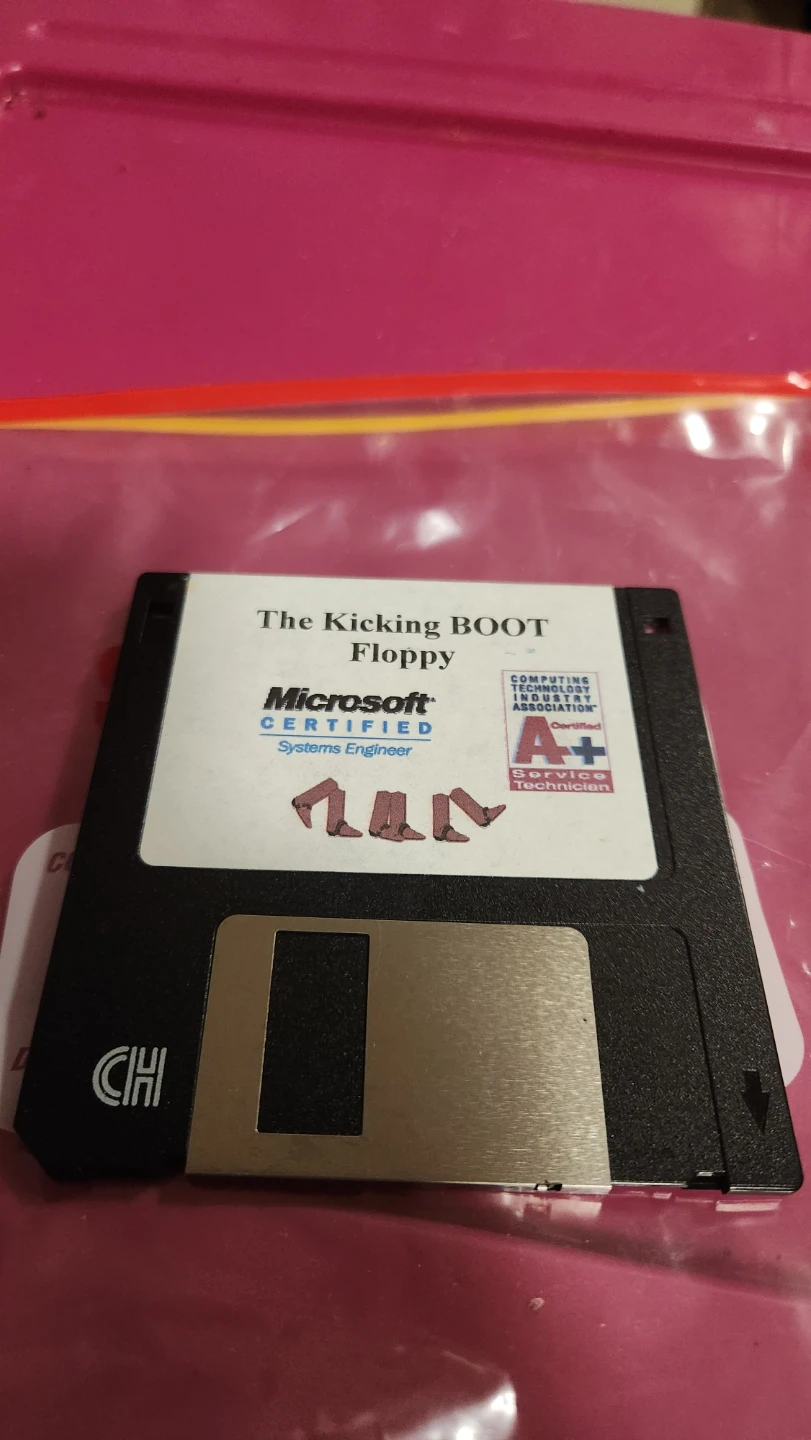 IBM ThinkPad Boot Disk & Floppy - photo 5