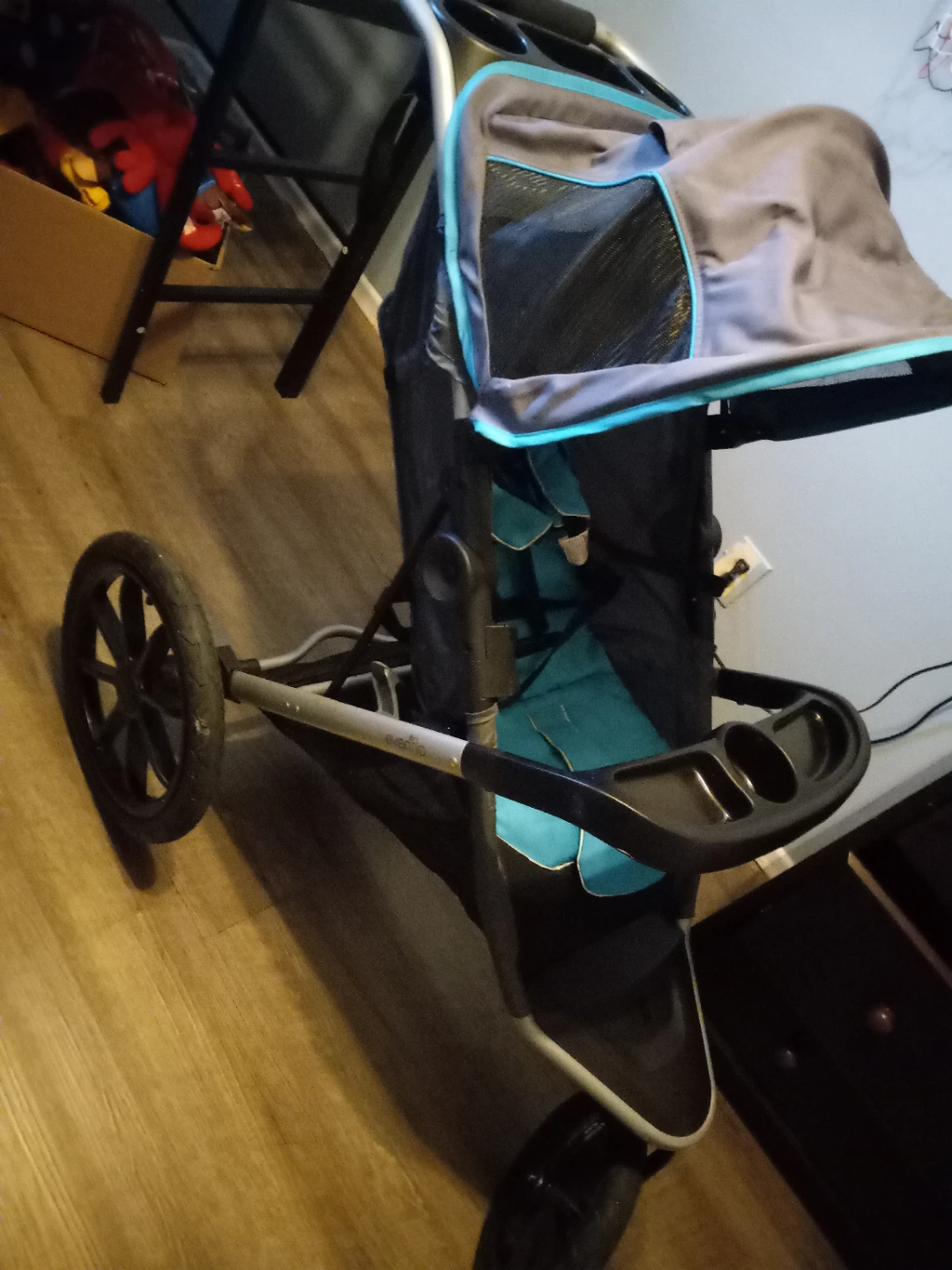 Diapers  and jogger stroler - photo 2