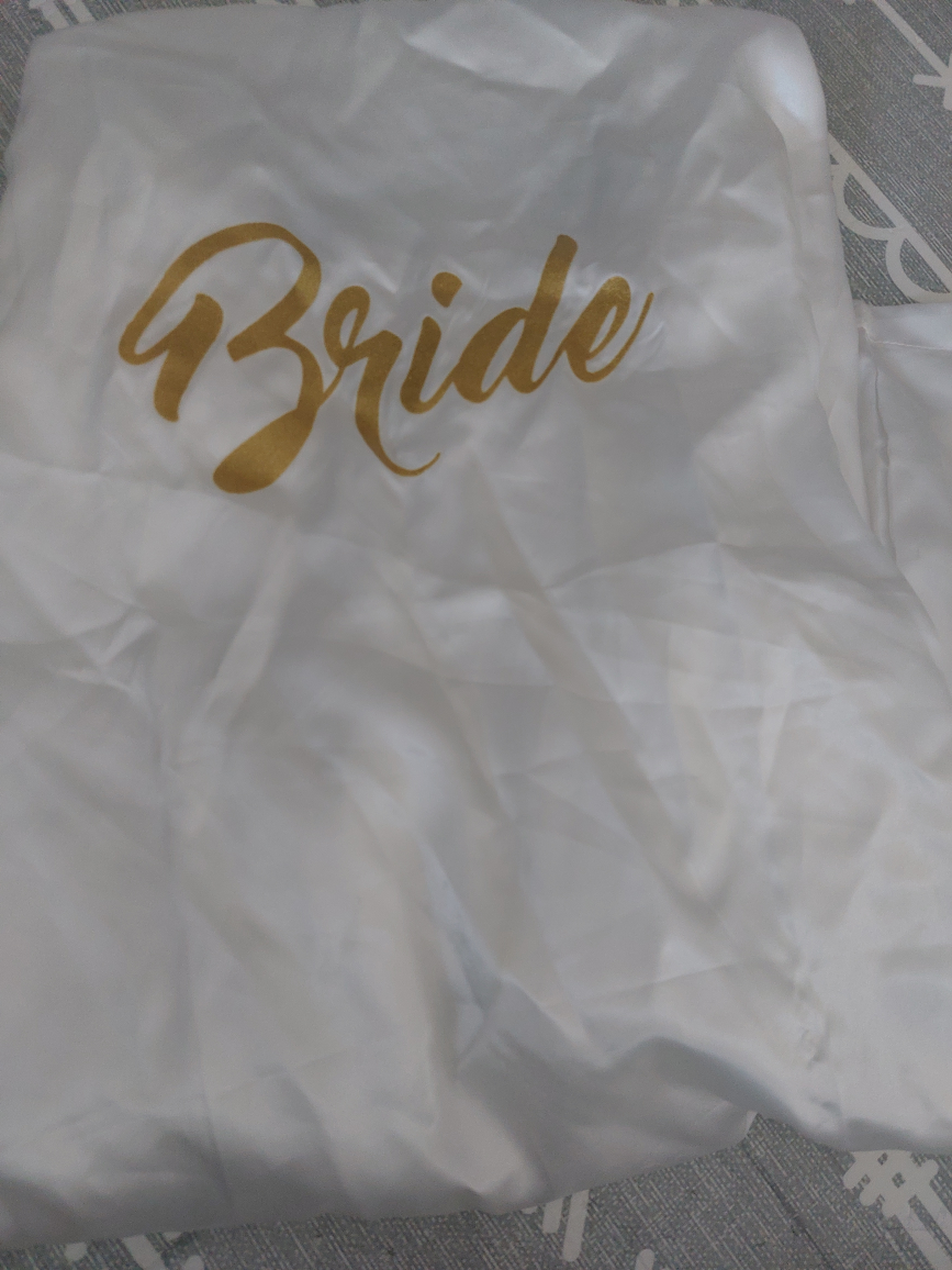 White Bride Robe