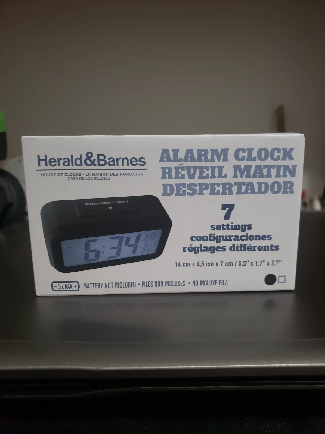 BNIB Alarm Clock (Herald&Barnes)