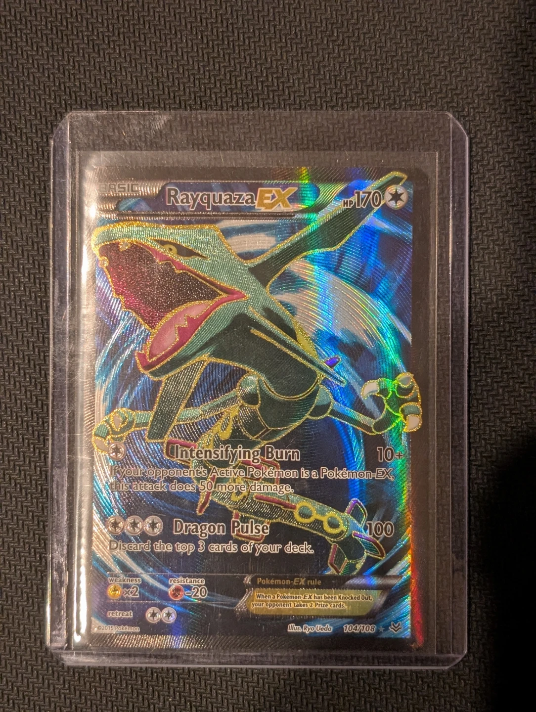 Rayquaza EX Roaring Skies 104/108 - Pokemon - photo 3