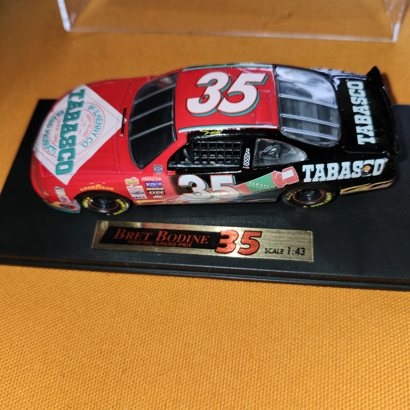 TABASCO #35 Bret Bodine Pontiac Grand Prix 1:43 Scale - photo 4
