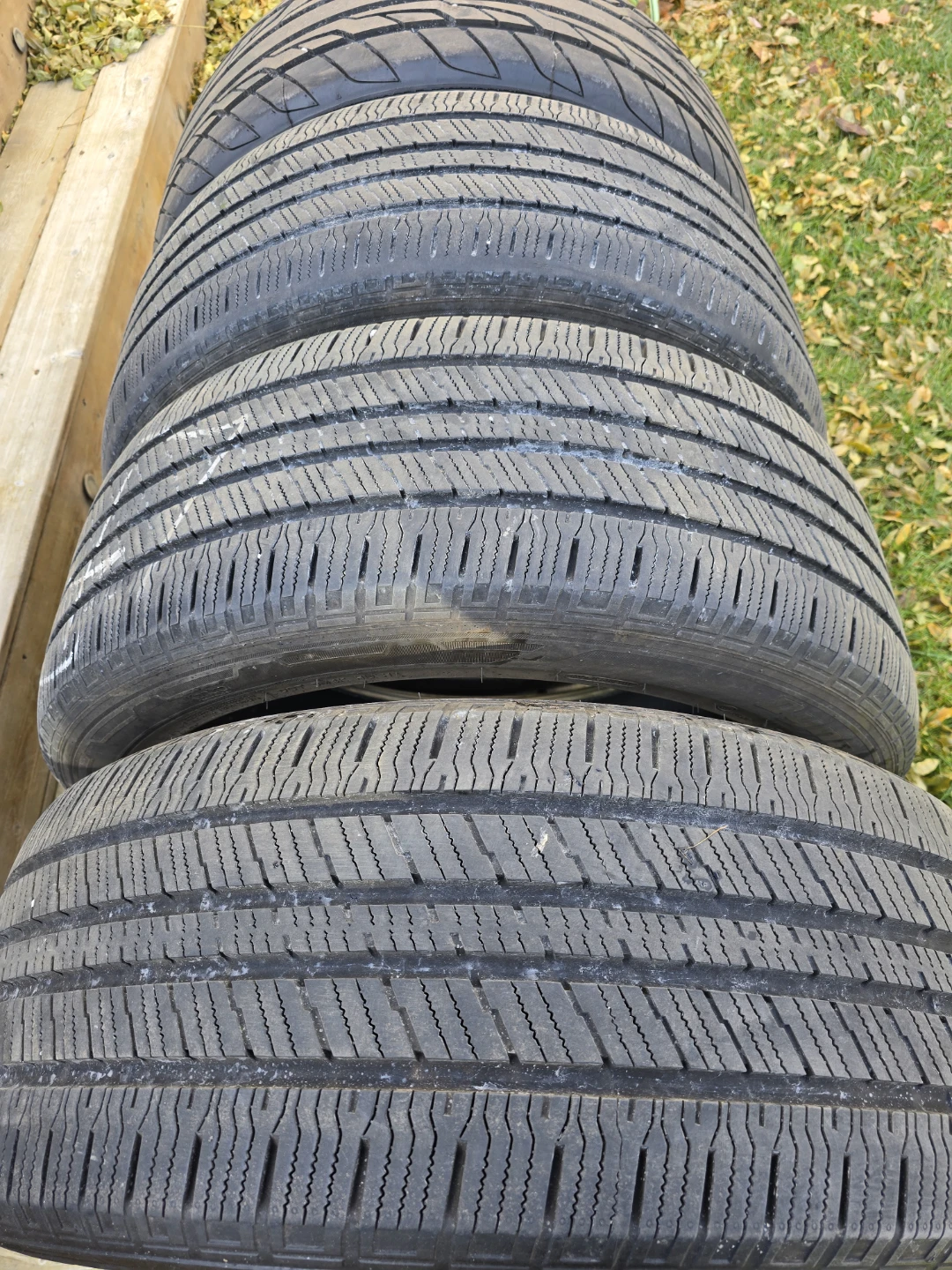 Set of 4 Used All-Season Tires