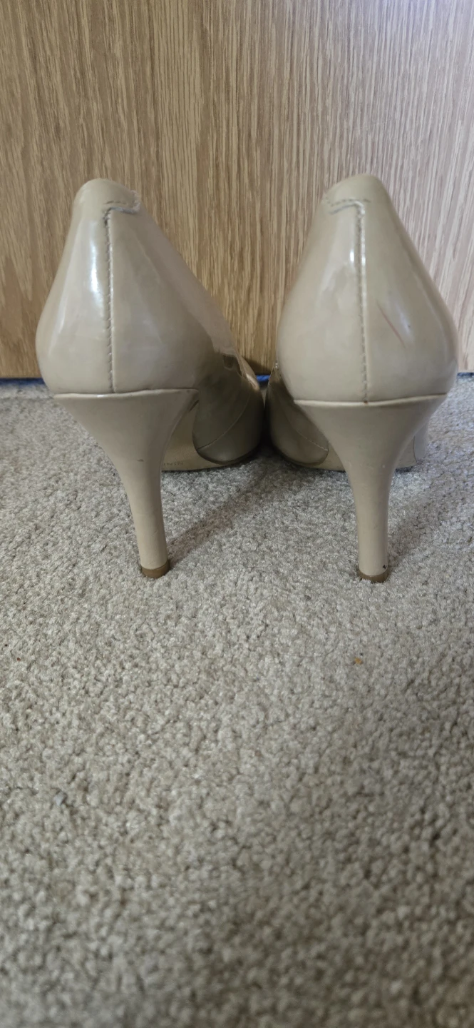 Nine West Beige Patent Leather Pumps - photo 3