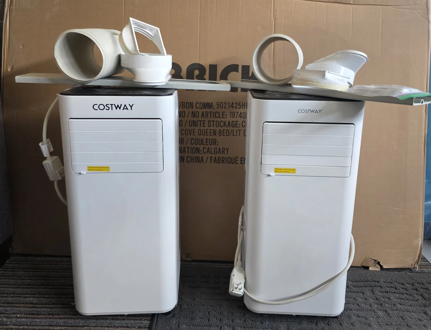 Costway Portable Air Conditioner Units (2) with Accessories