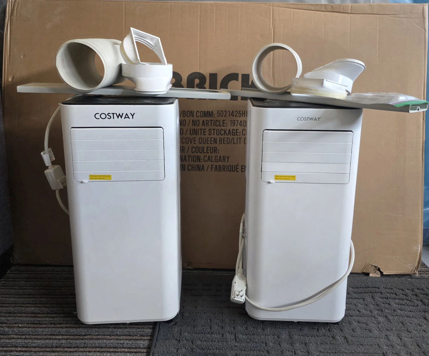 Costway Portable Air Conditioner Units (2) with Accessories - photo 2