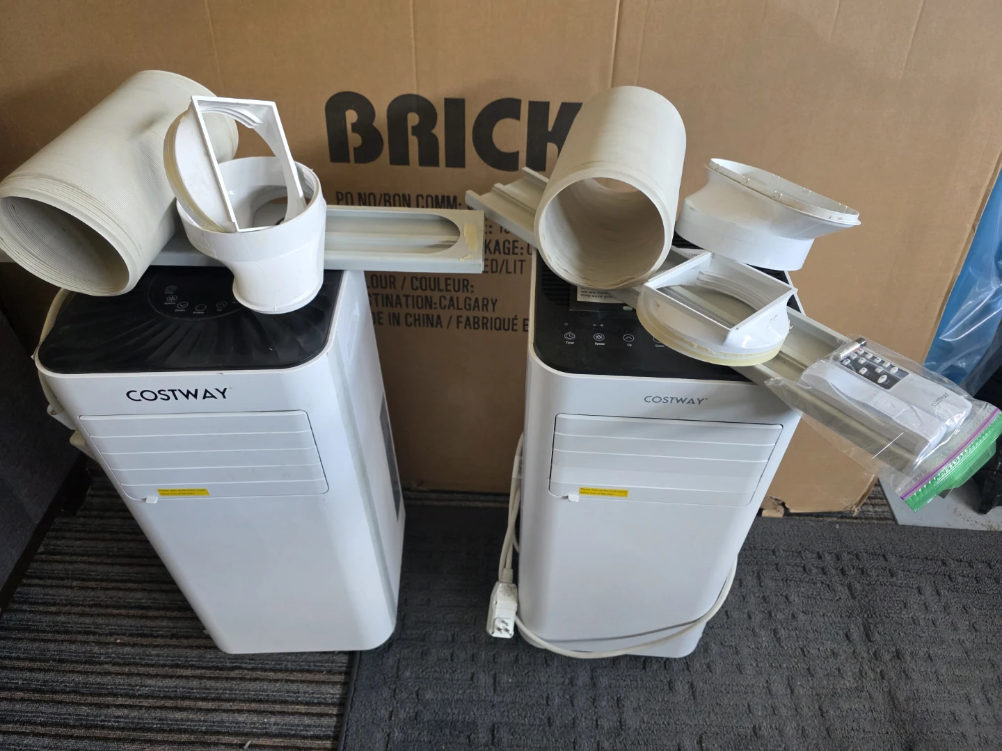 Costway Portable Air Conditioner Units (2) with Accessories - photo 3