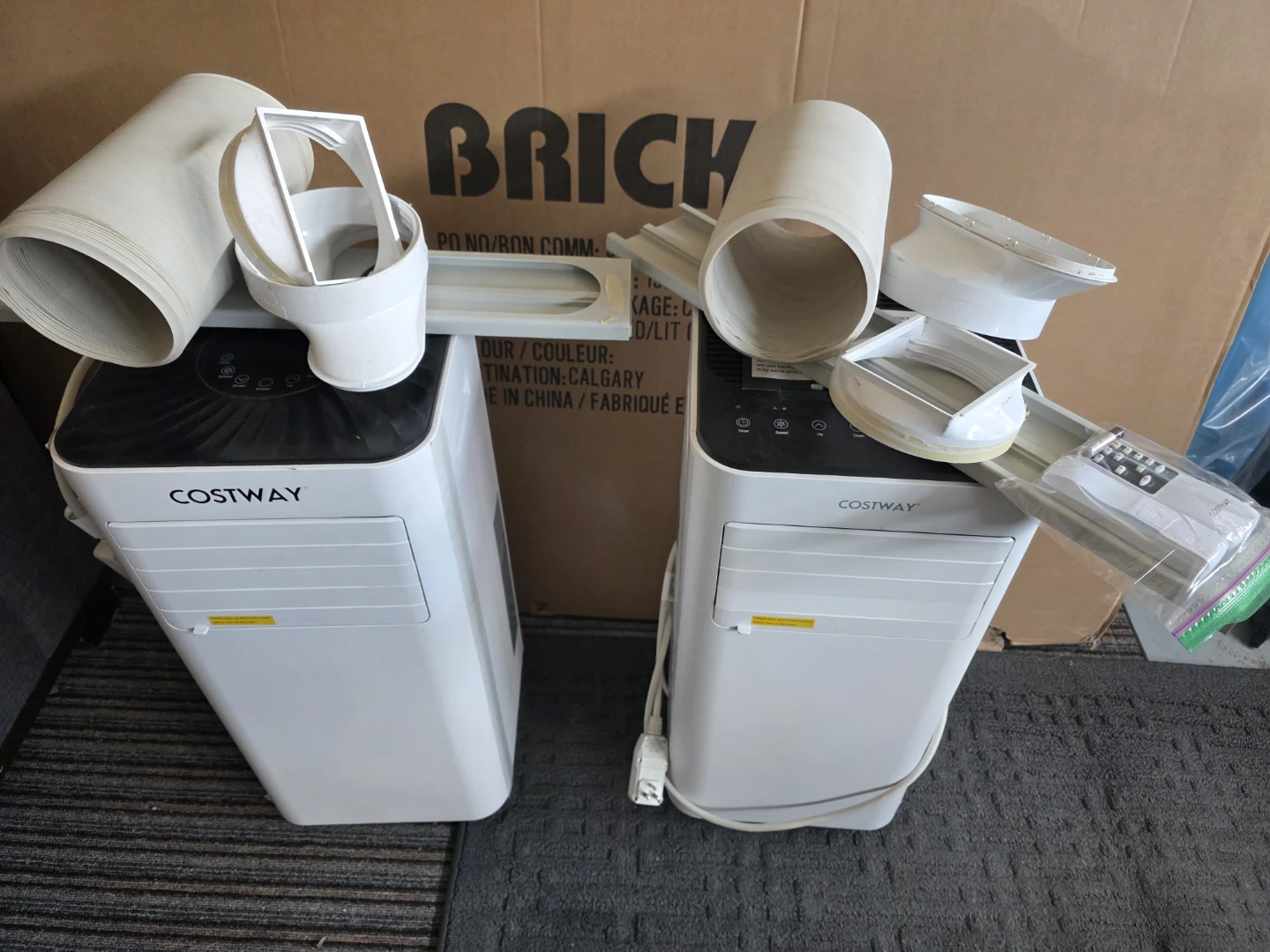 Costway Portable Air Conditioner Units (2) with Accessories - photo 4