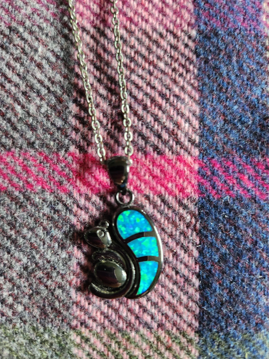 Squirrel Necklace.