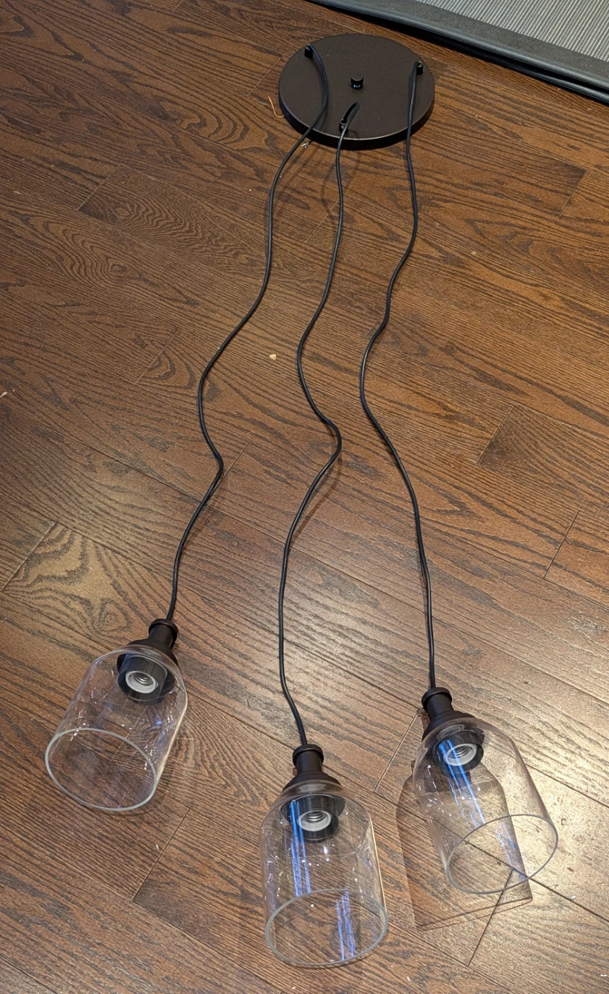 New 3-light cluster pendant light - photo 4