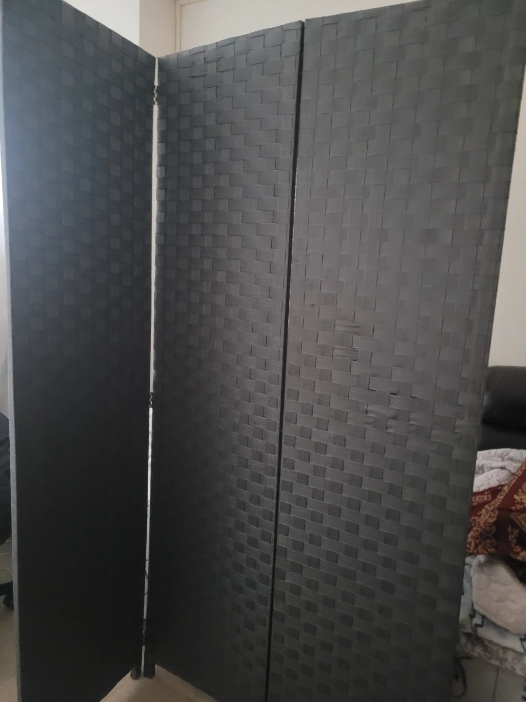 3-Panel Room Divider Screen - photo 3