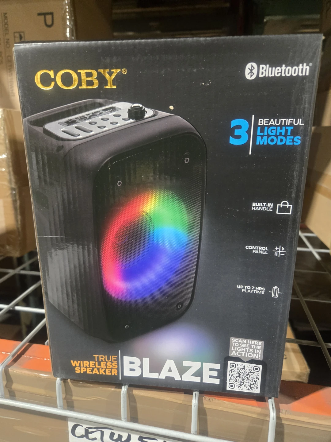 True Wireless Bluetooth Speaker with LED Lights - Blaze - photo 2