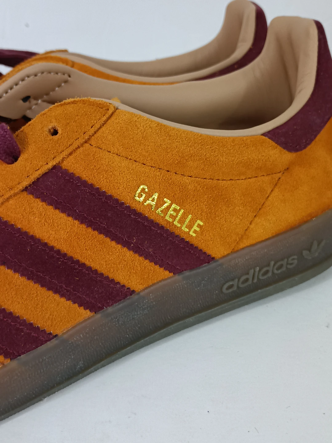 adidas Gazelle orange sneakers men size 10 - photo 5